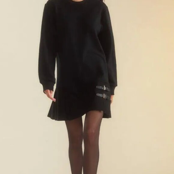 Cynthia Rowley Preston Kilt Sweatshirt Dress - Picture 5 of 5